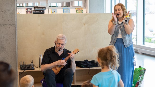 Une activité d'éveil musical pour les 6 ans et moins