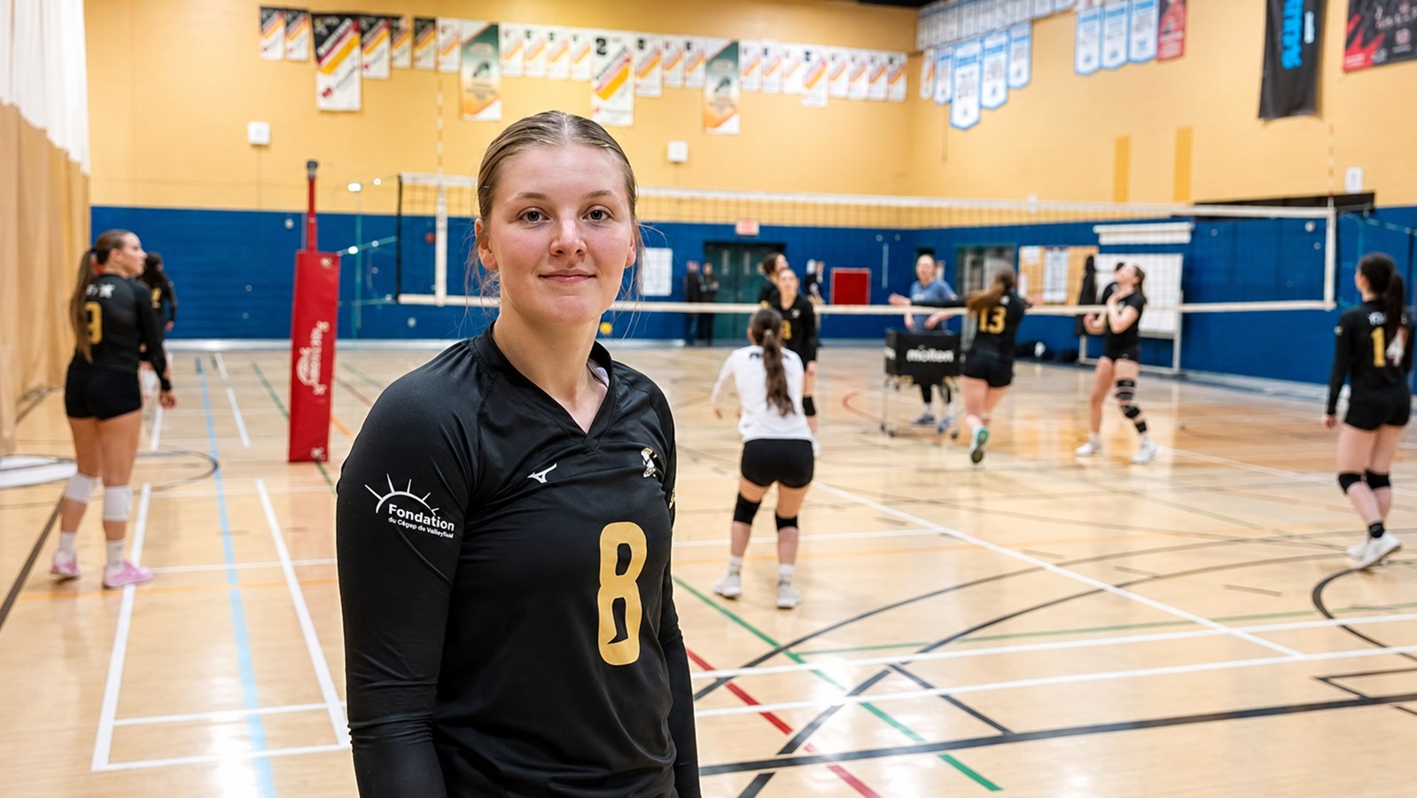 Une conclusion en or pour une jeune joueuse de volleyball
