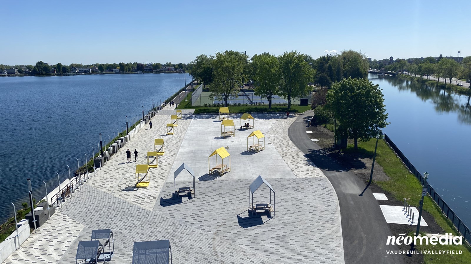 Inauguration du tout nouveau parc Delpha-Sauvé