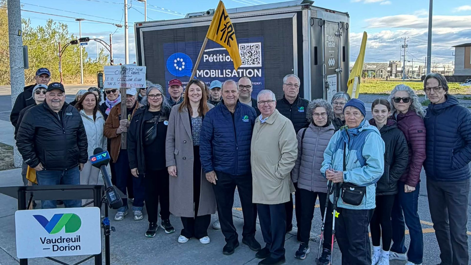 Refonte d'exo: Vaudreuil-Dorion dépose sa pétition
