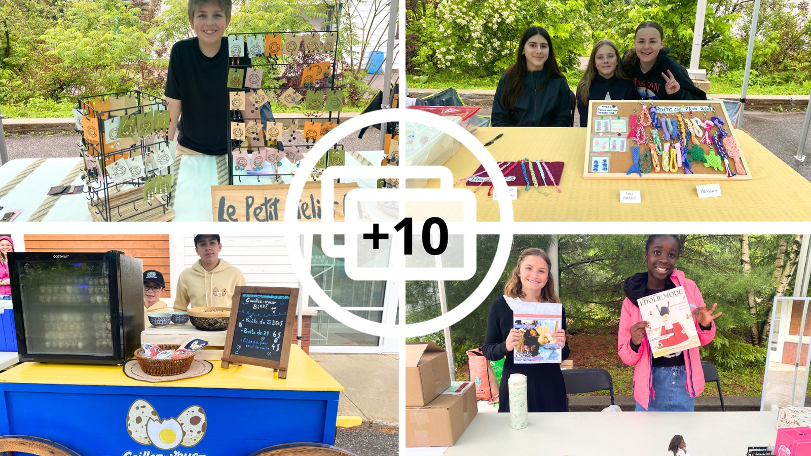 La Source d’Entraide offre une vitrine aux jeunes entrepreneurs d'ici