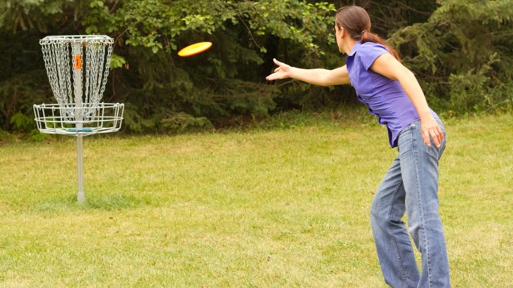 Se mettre au disque golf à Rigaud