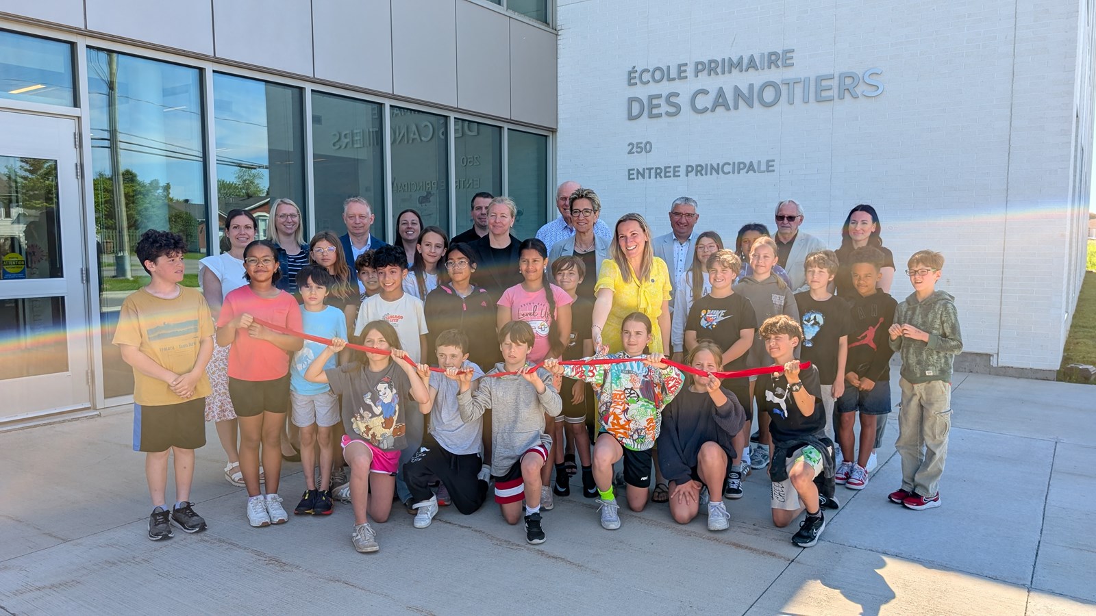 L’école des Canotiers est officiellement inaugurée        