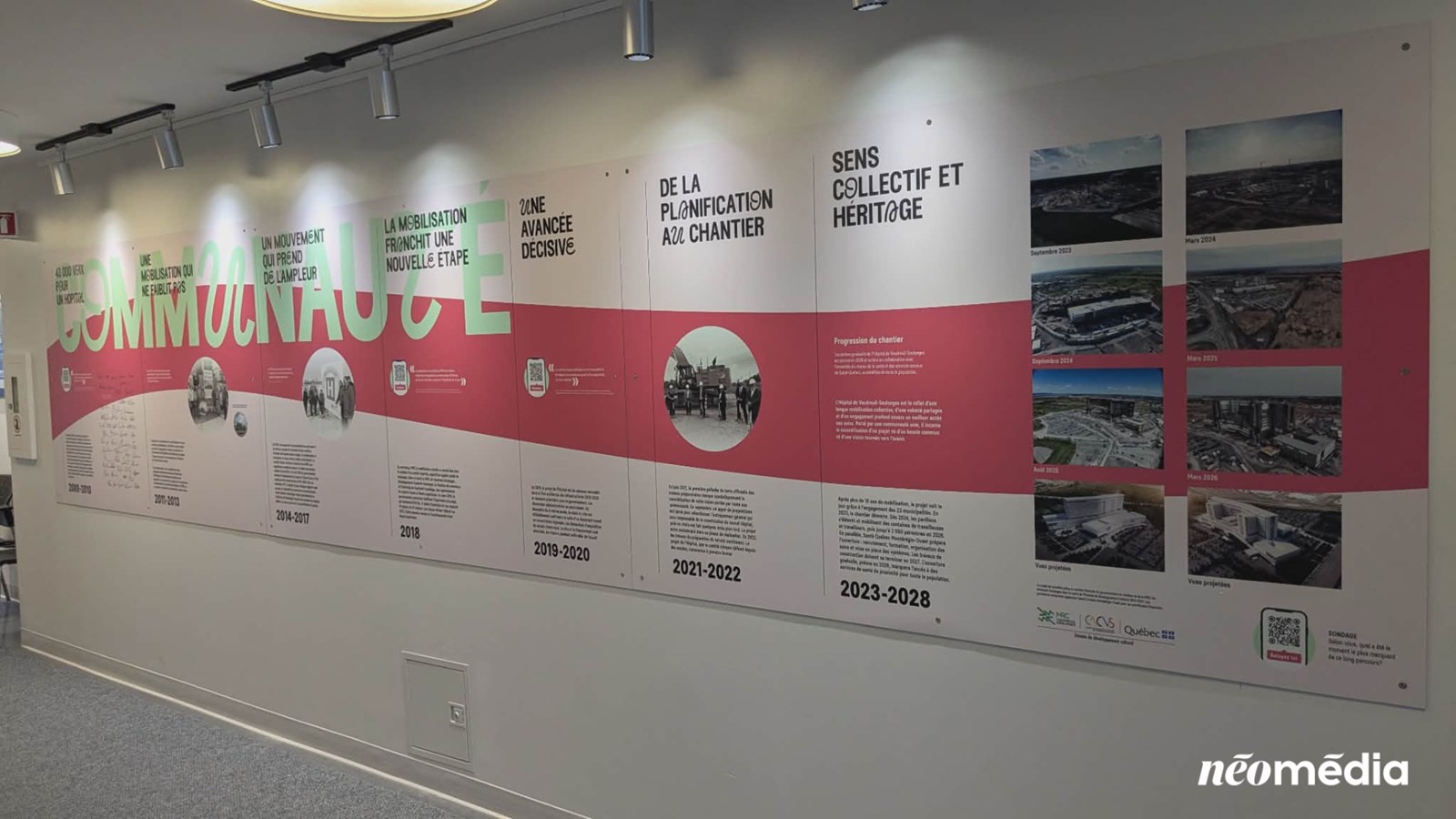 Le futur hôpital de Vaudreuil-Soulanges au coeur d'une exposition