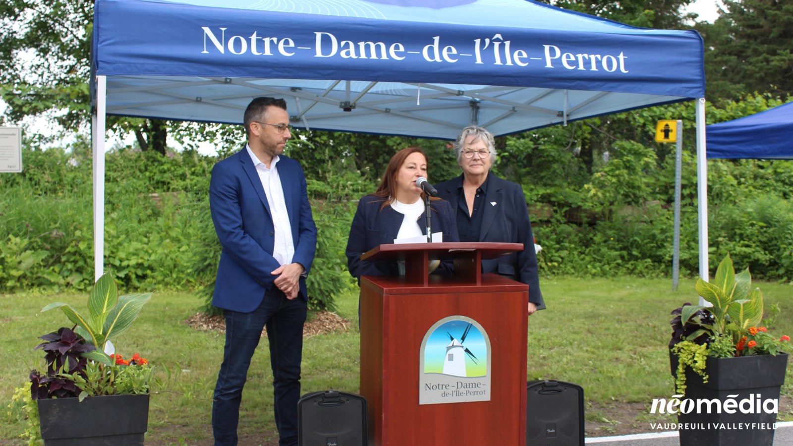 Inauguration de la piste cyclable Don-Quichotte