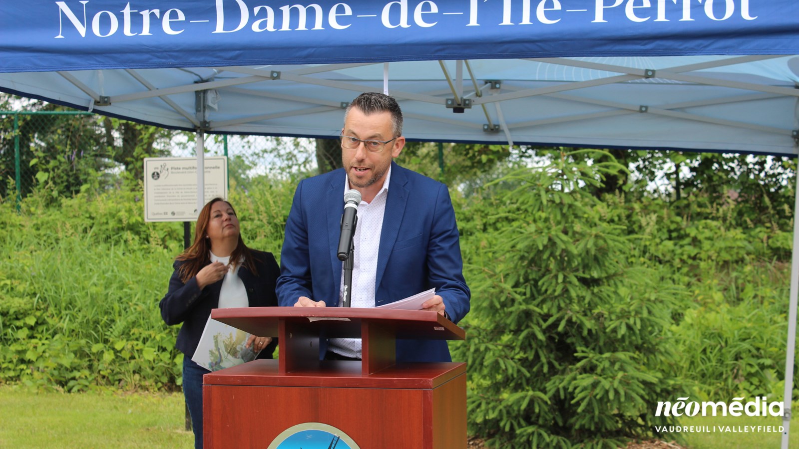 Inauguration de la piste cyclable Don-Quichotte