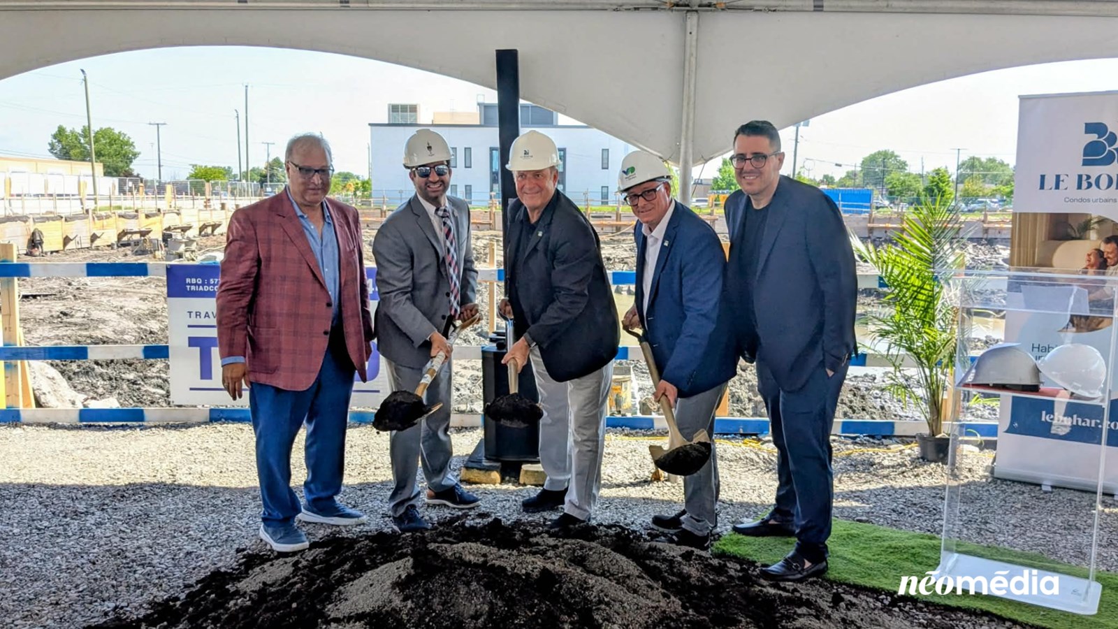 276 nouvelles unités en construction sur la rue Chicoine 