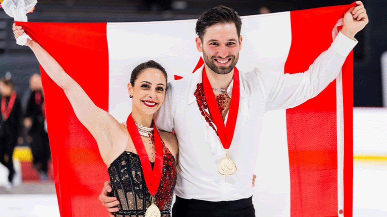 Une retraite du patinage artistique de compétition pour Maxime Deschamps 