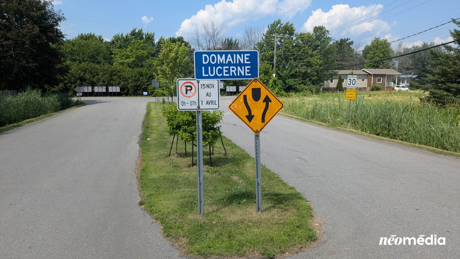 Le réseau temporaire installé dans le secteur Lucerne bientôt opérationnel 