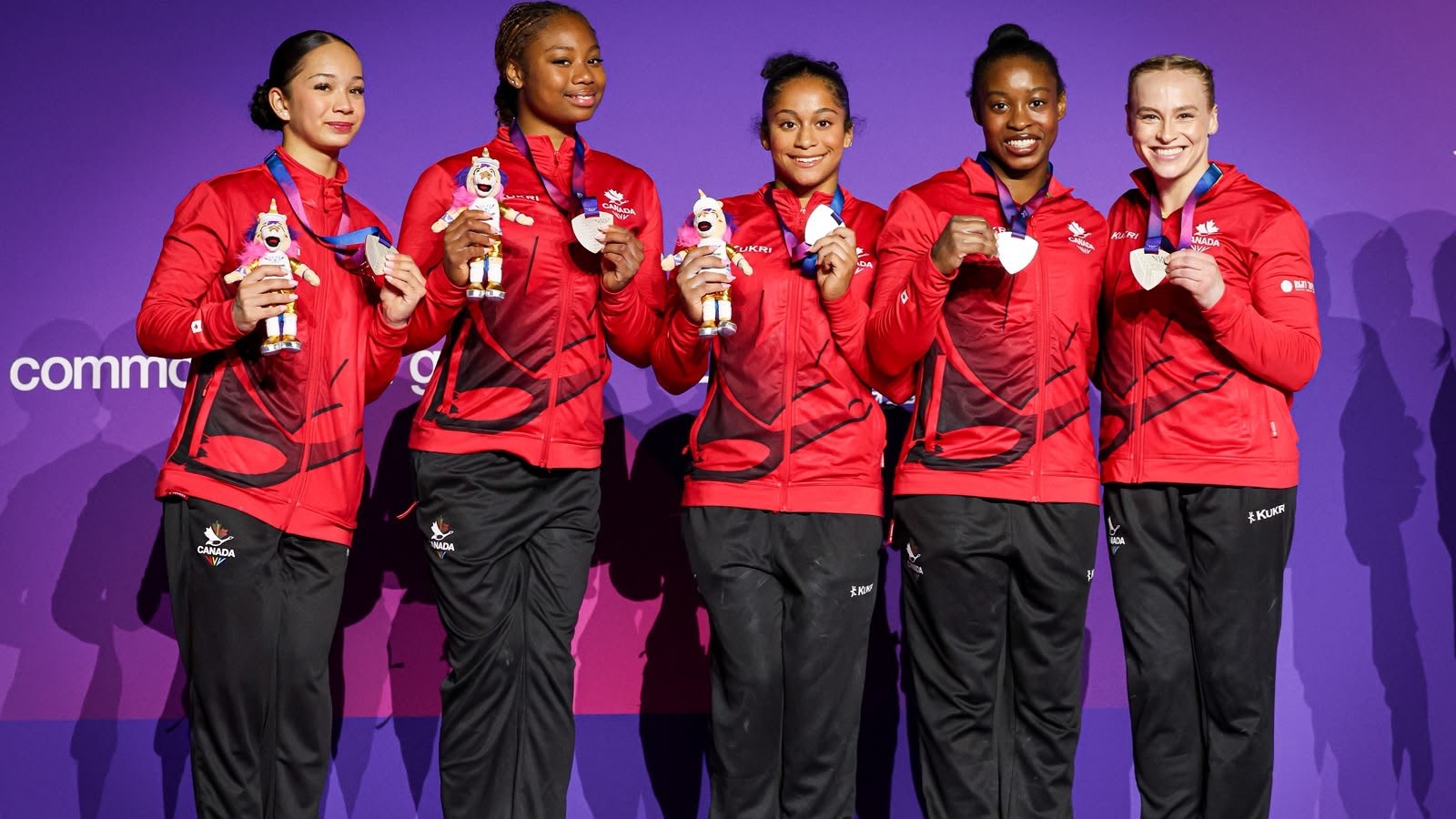 La gymnaste Lia-Monica Fontaine remporte une médaille d'argent
