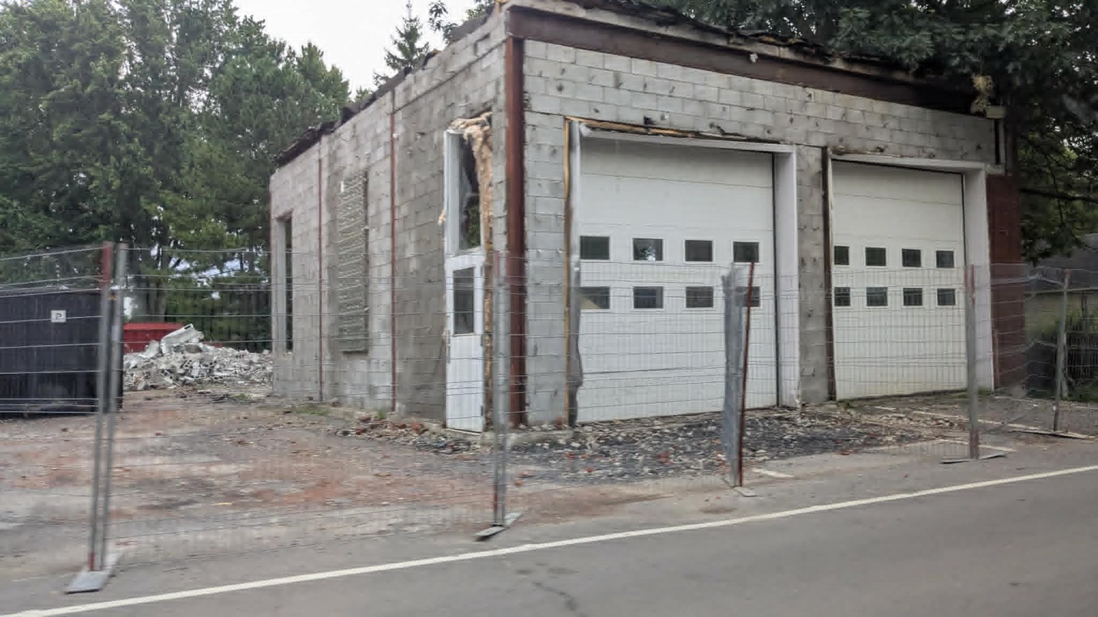 Lors du passage de Néomédia sur place, les travaux de démolition étaient en cours