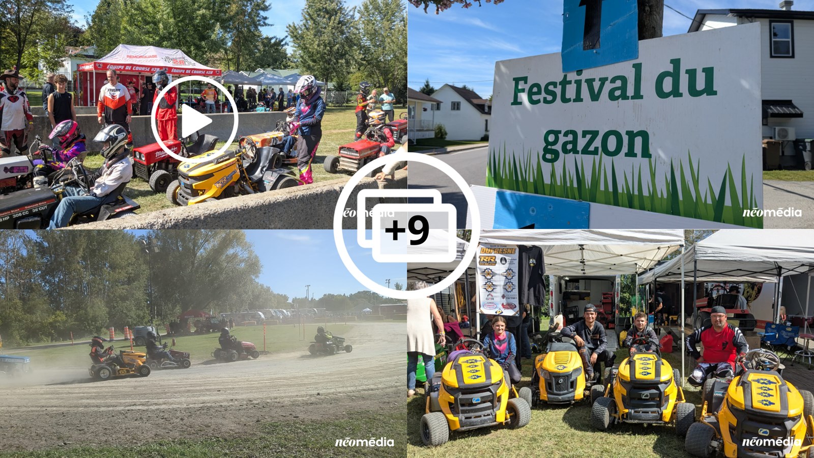 Retour en images sur le Festival du gazon de Sainte-Justine-de-Newton