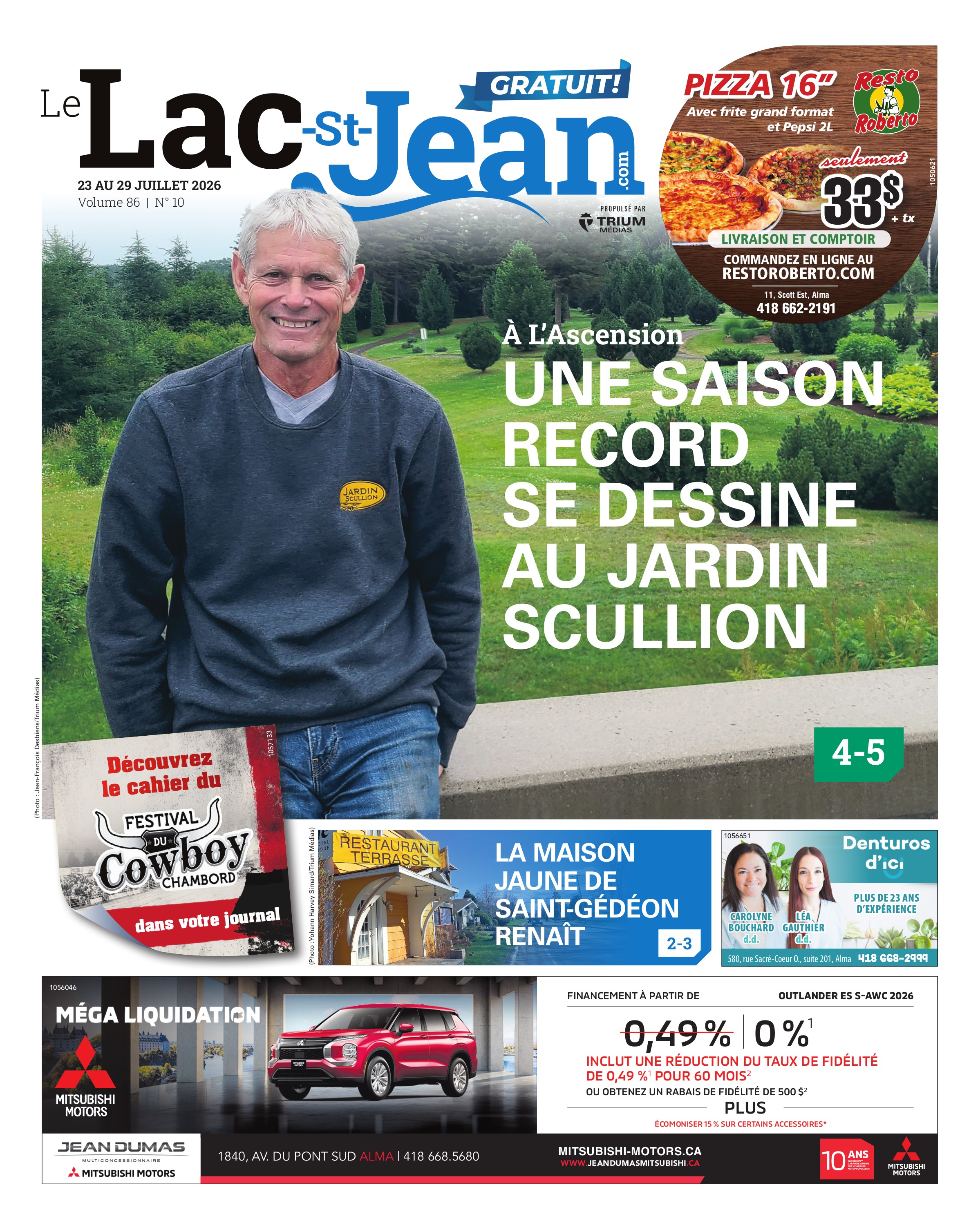 Jeudi 23 juillet 2026