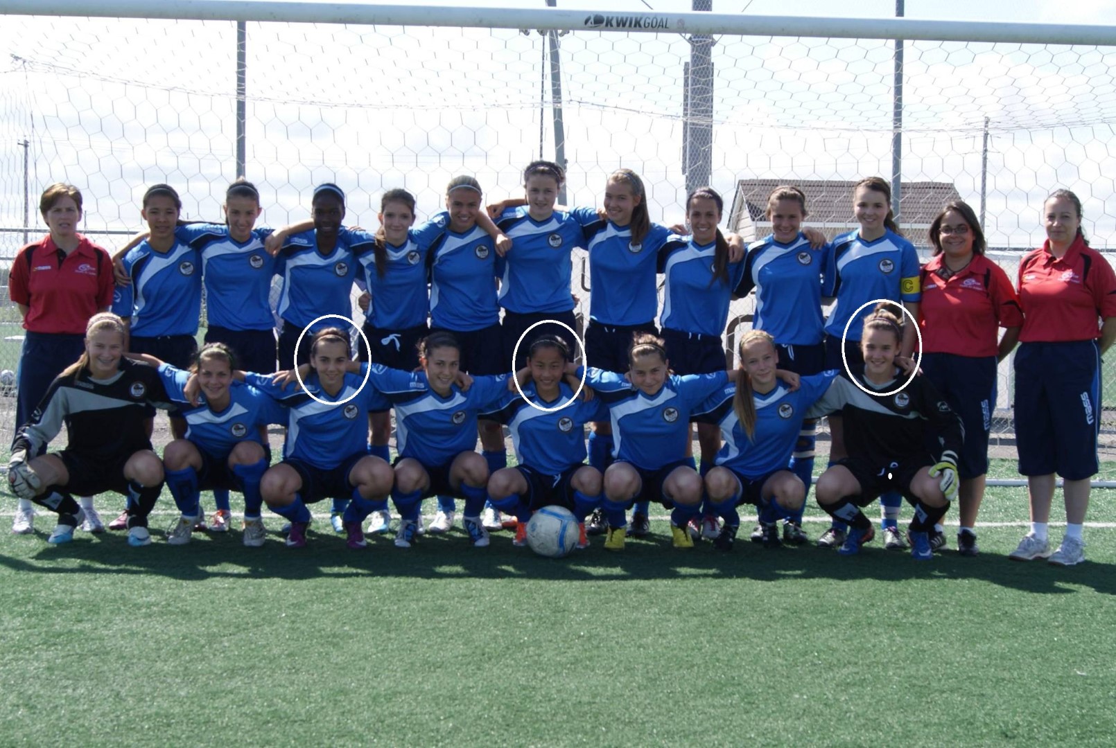 Notre région représentée chez les U14 Féminin