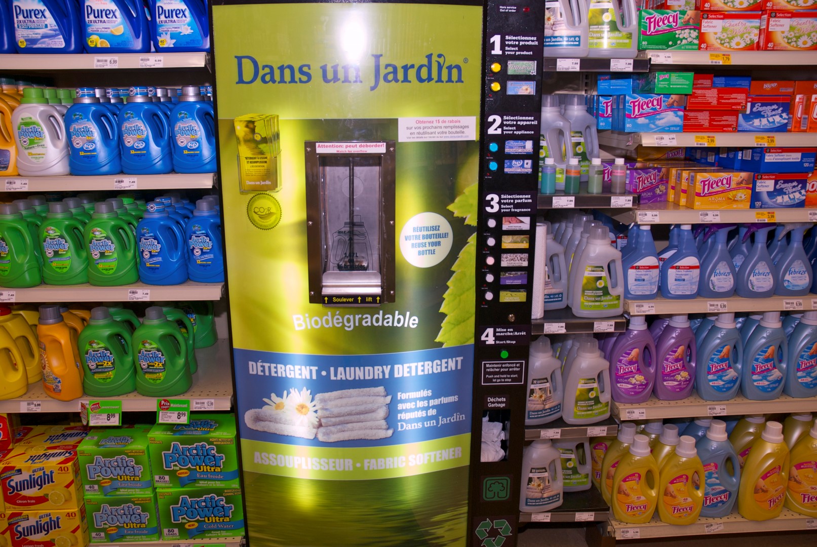 L’Écostation, pour laver plus vert que blanc!