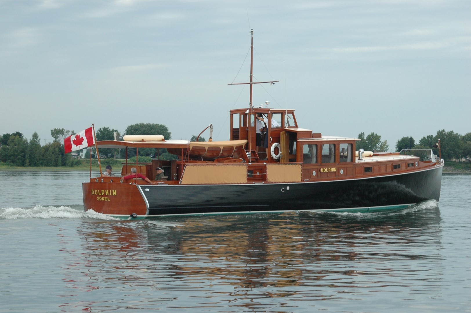 Des bateaux classiques en visite!