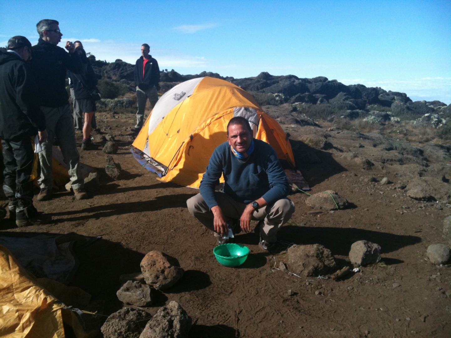 Fatigue, impatience, froid et gastro au Kilimandjaro