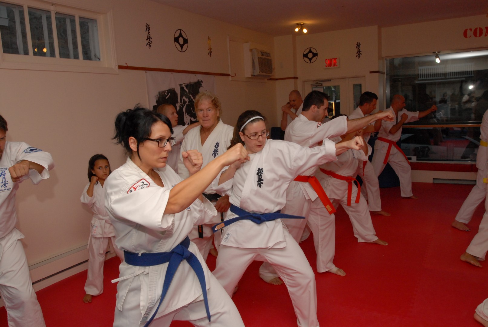 Une inauguration soulignée en présence des grands maîtres du Kyokushin