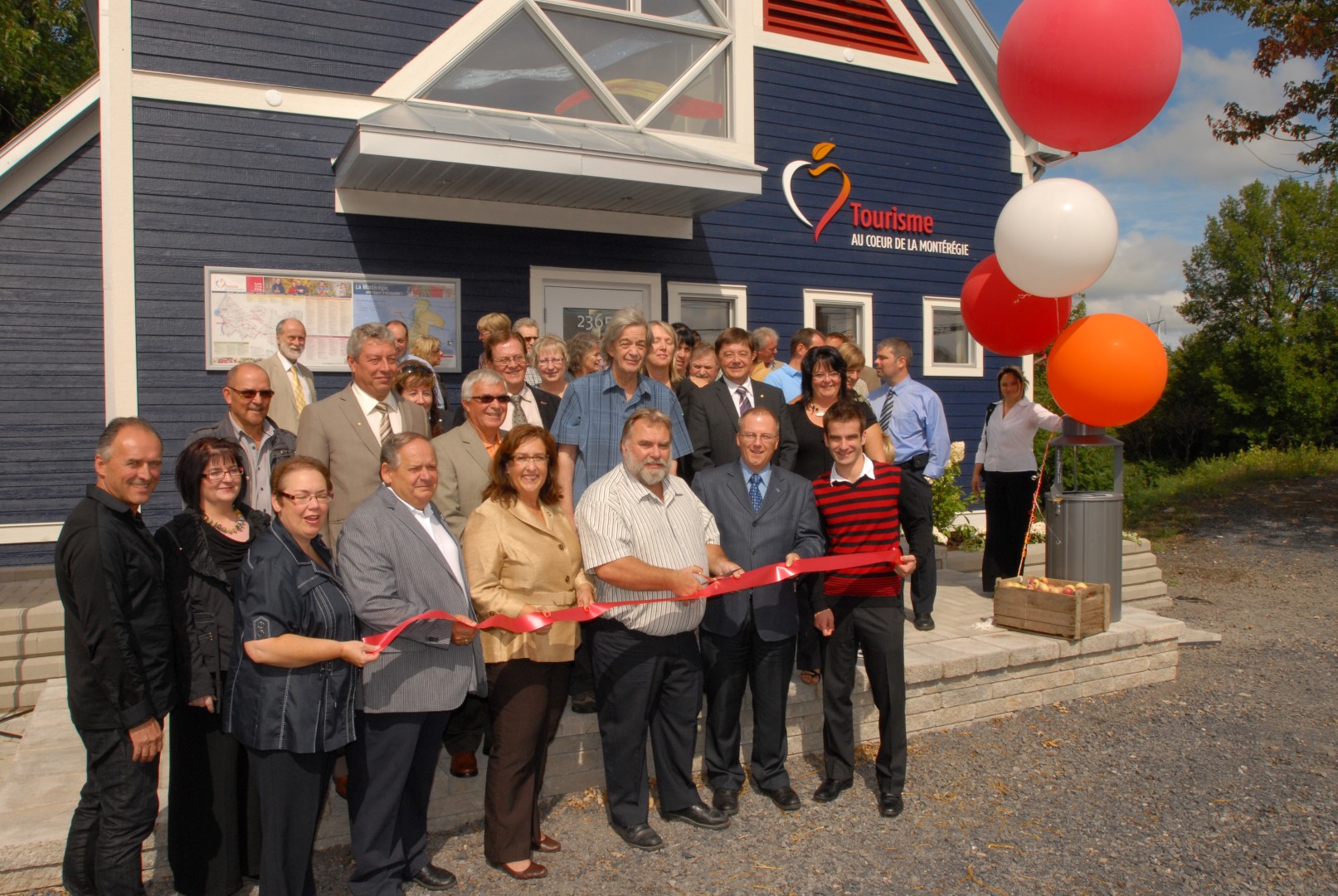 Inauguration officielle du bureau d'information touristique de Richelieu