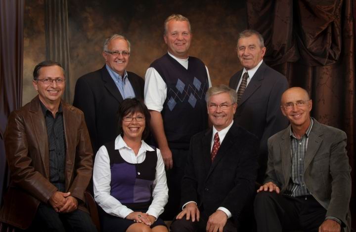 Les Membres de Vision Saint-Césaire, lors de l'élection de 2009. (Photo : Courtoisie)