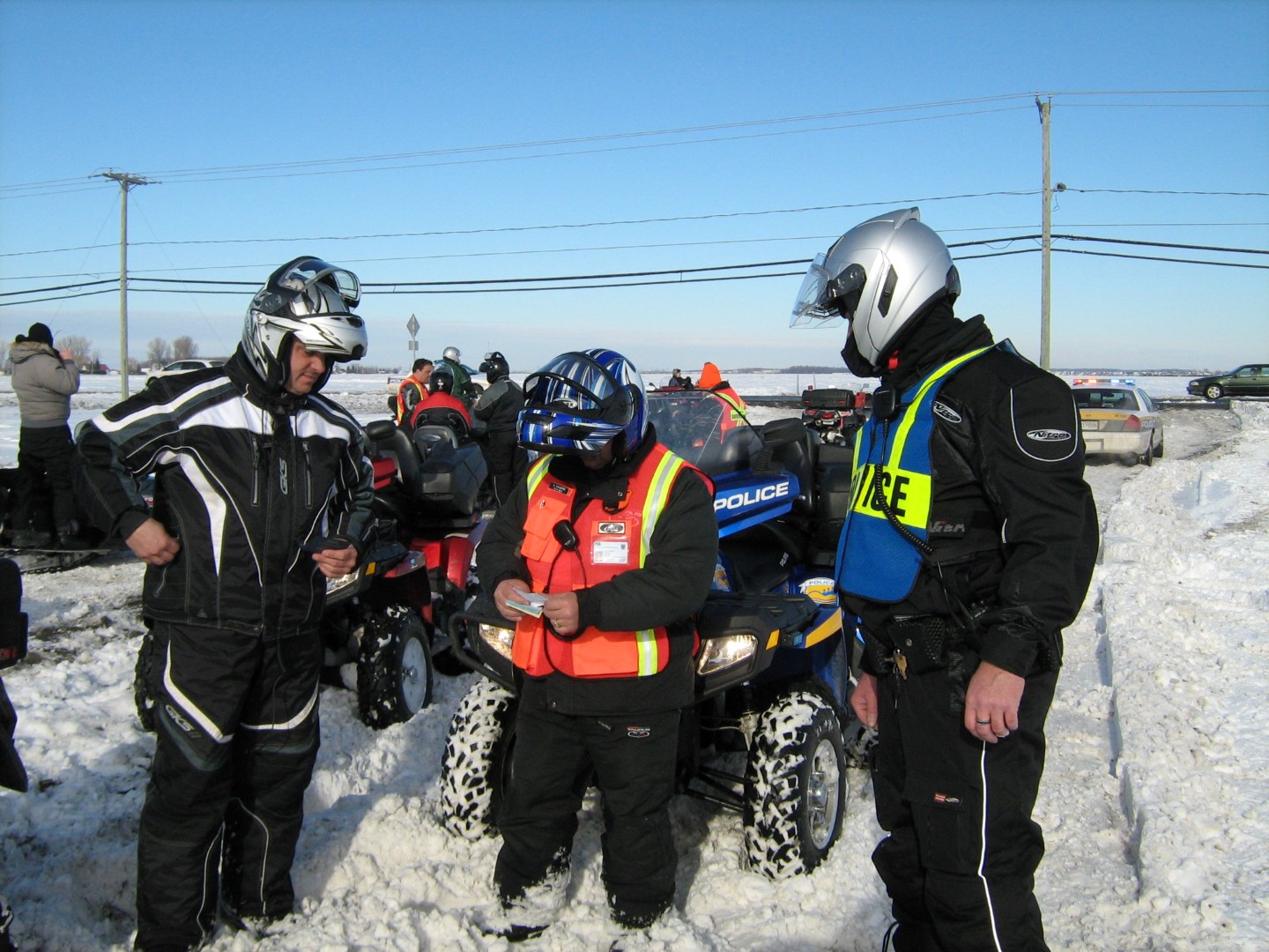 Opération Freins VTT et motoneiges : un succès !