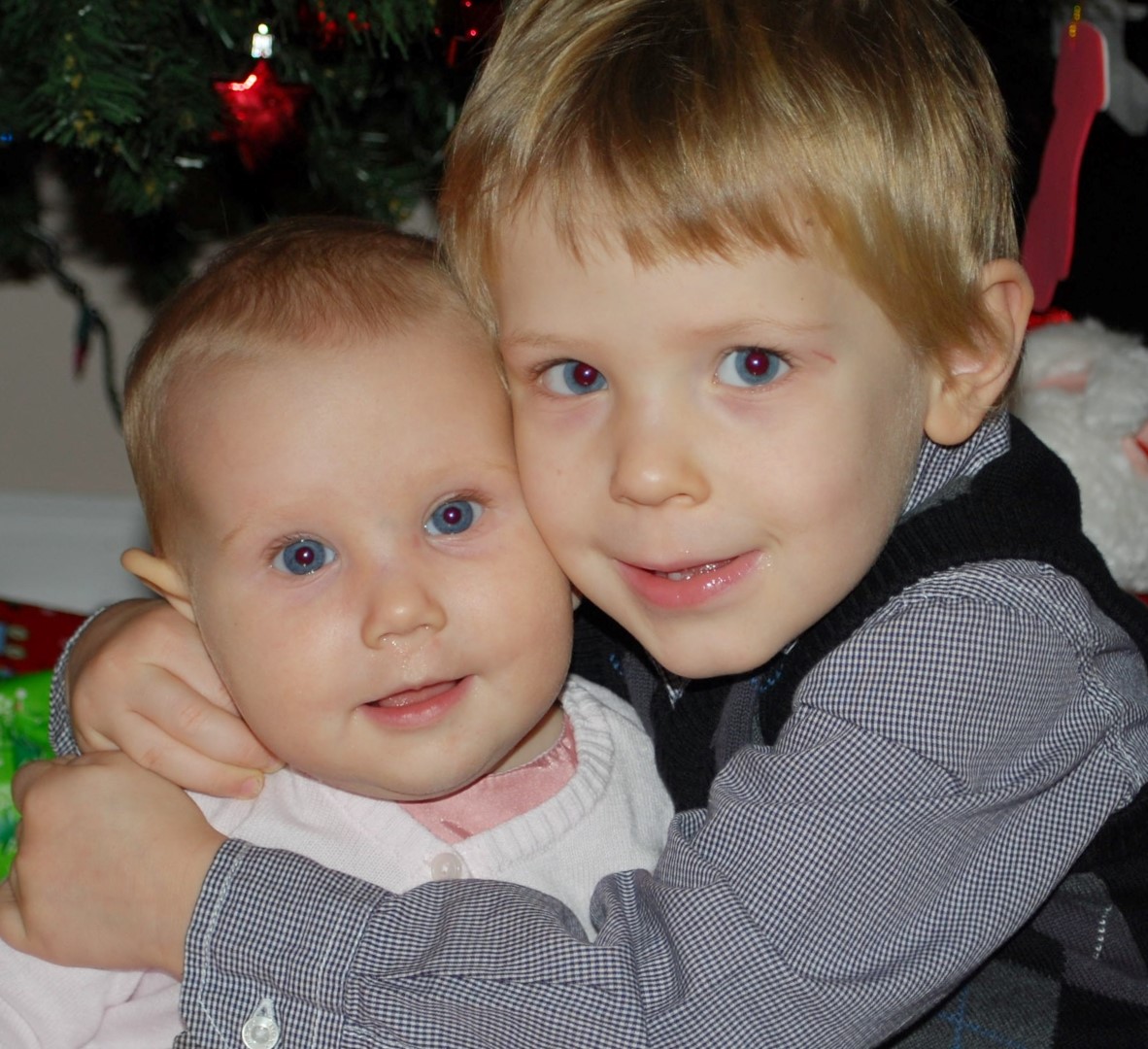 Noah (3 ans) et Malia Rose (8 mois) Laramée, Carignan