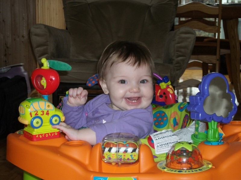 Léonie Bazinet-Messier, 7 mois, Saint-Mathias-sur-Richelieu