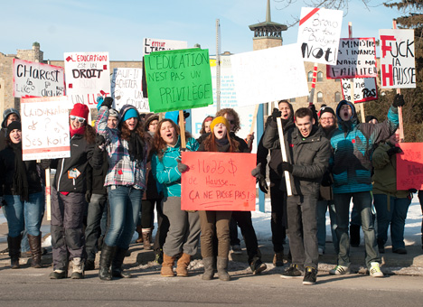 La grève continue au Cégep Saint-Jean-sur-Richelieu