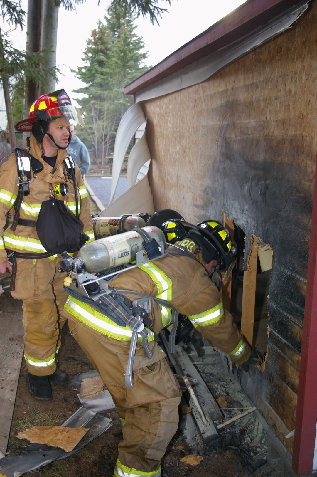 Un autre incendie suspect