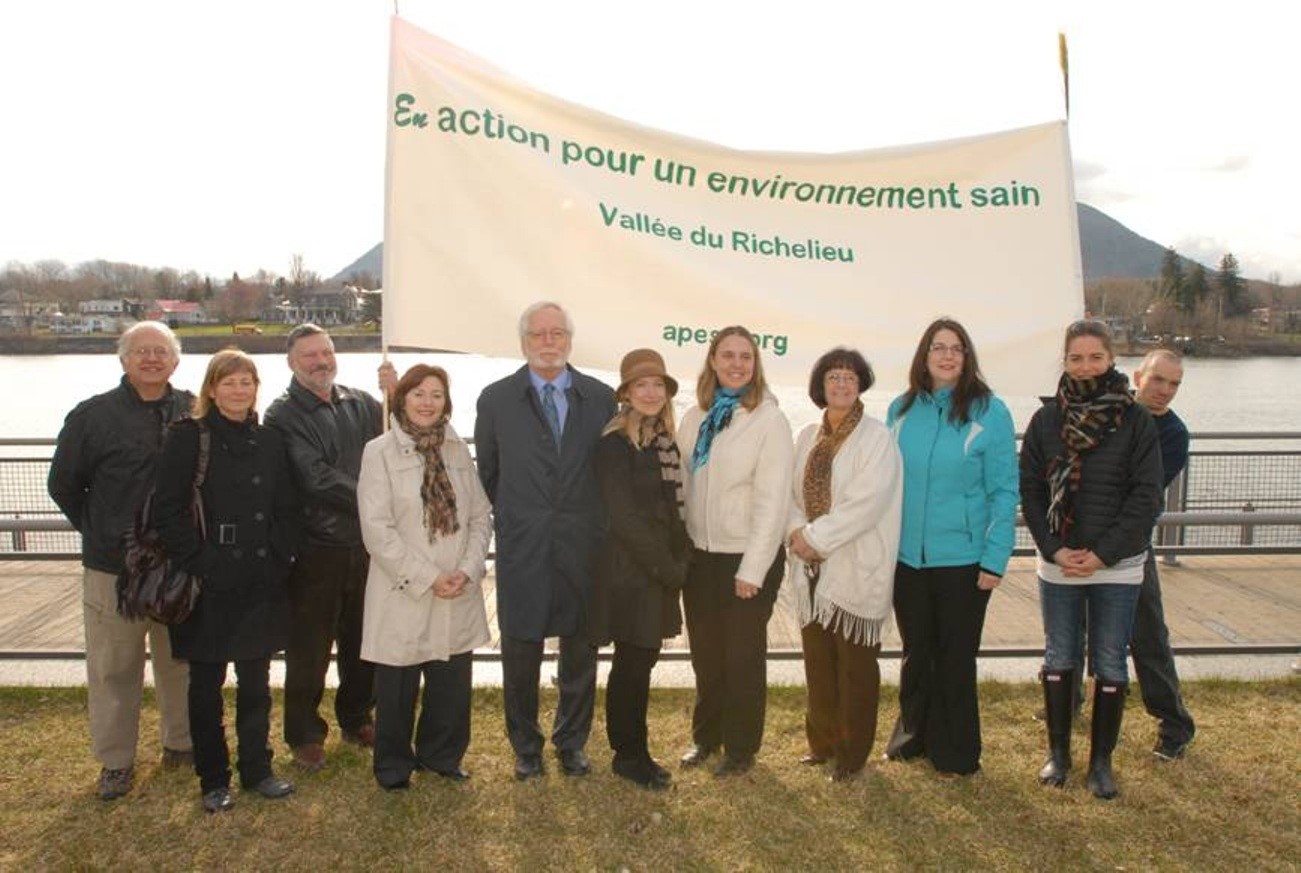 La population de la Vallée du Richelieu en action pour un environnement sain