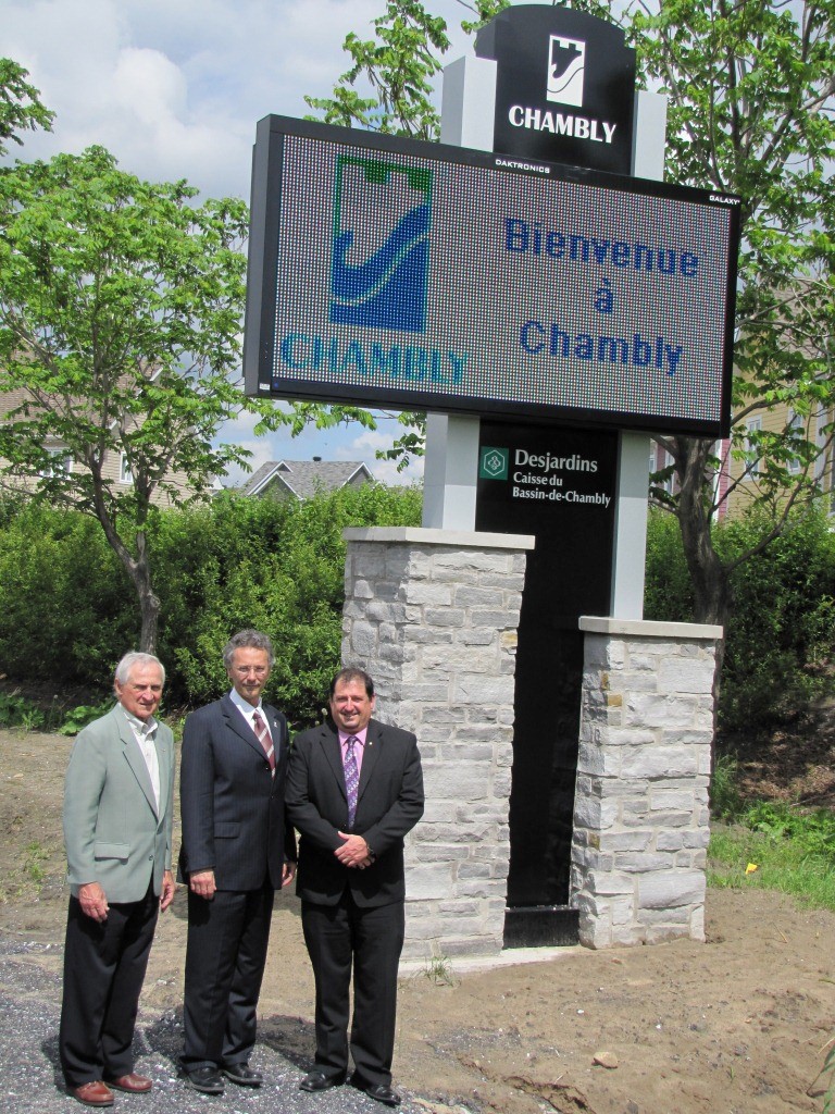 Un nouveau moyen pour informer la population à Chambly