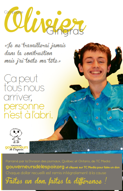 Semaine « Olivier Gingras » au sein des hebdos de TC Media