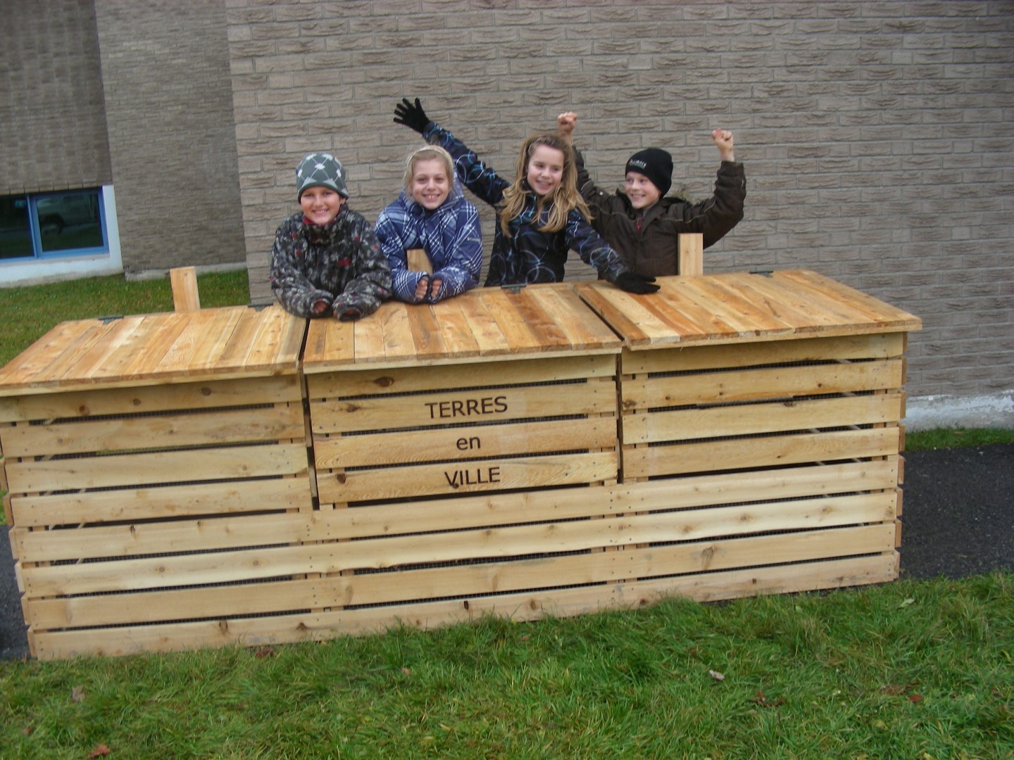 Opération Compost réussit pour les écoles Salaberry et Saint-Vincent