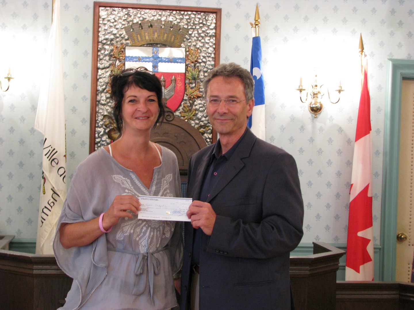 Un don au Corps de cadets de Chambly