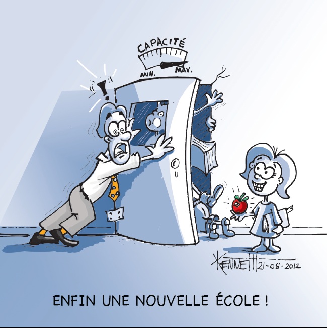 Une deuxième école à Carignan en 2013