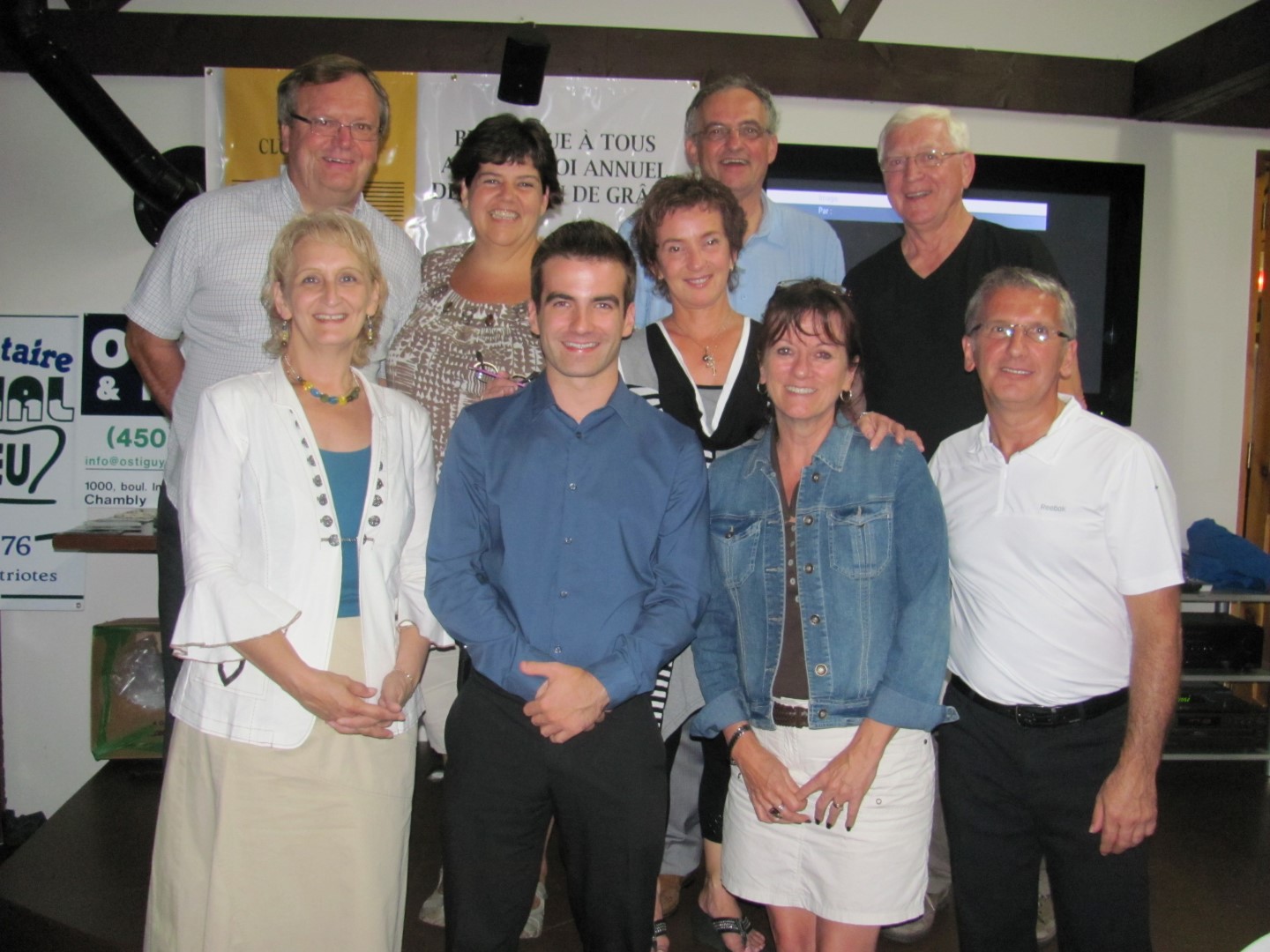 Matthew Dubé au tournoi de golf de la paroisse Notre-Dame-de-Bonsecours