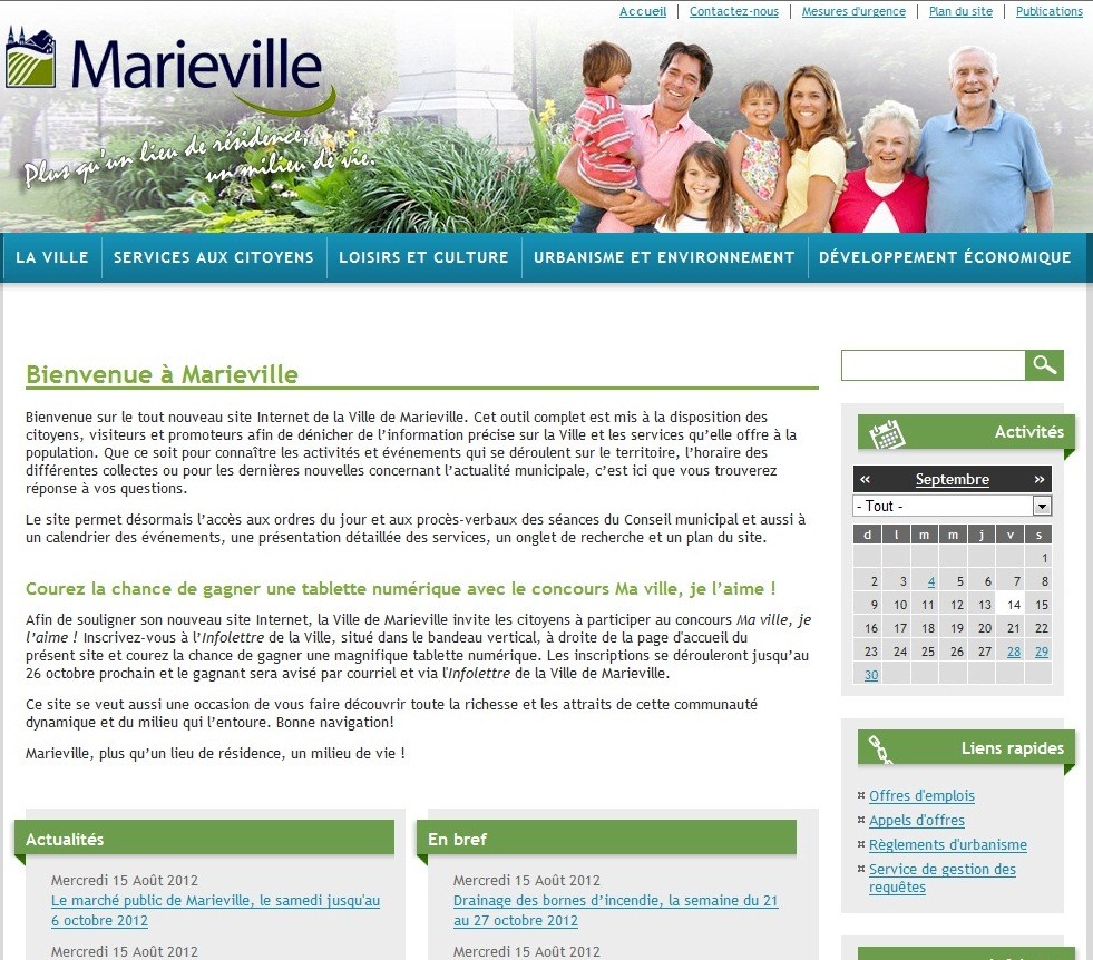 Marieville sur la vague