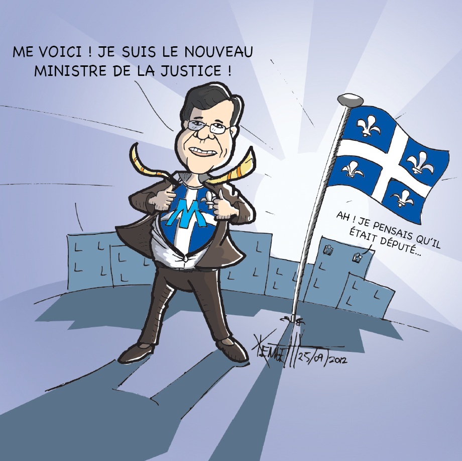 Bertrand St-Arnaud nommé ministre de la Justice