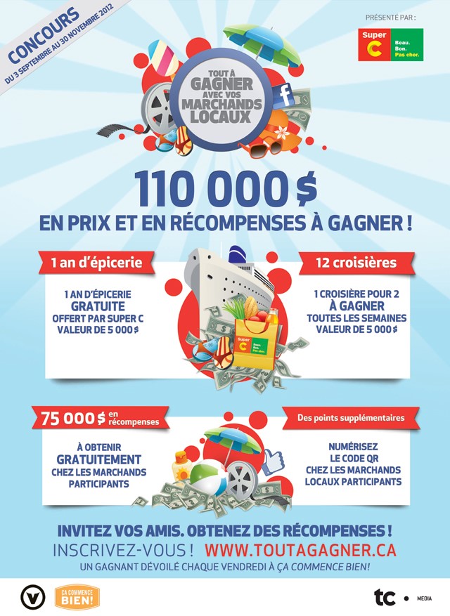 TC Media relance le concours Tout à gagner