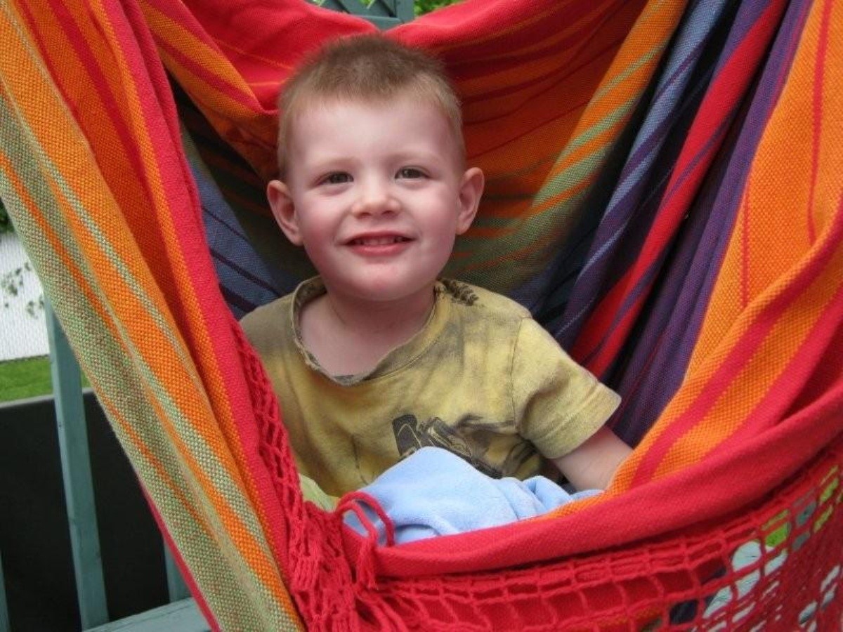 Jérémy Lainesse, 2 ans,