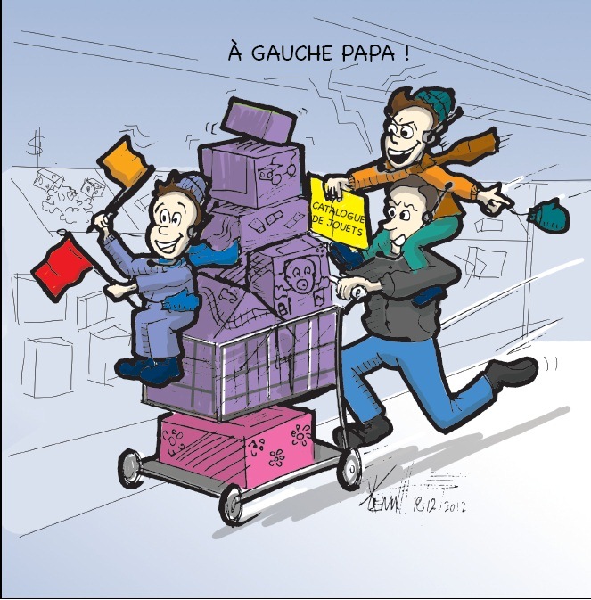Le temps des emplettes de Noël !