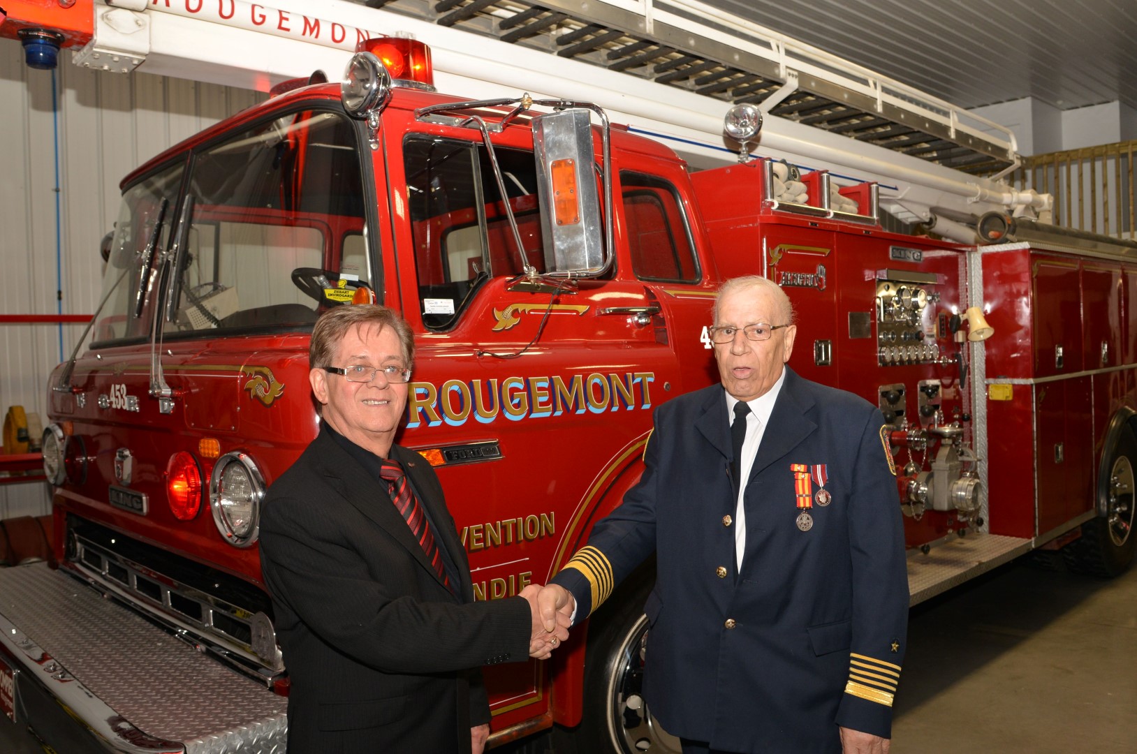 Ouverture de la nouvelle caserne à Rougemont