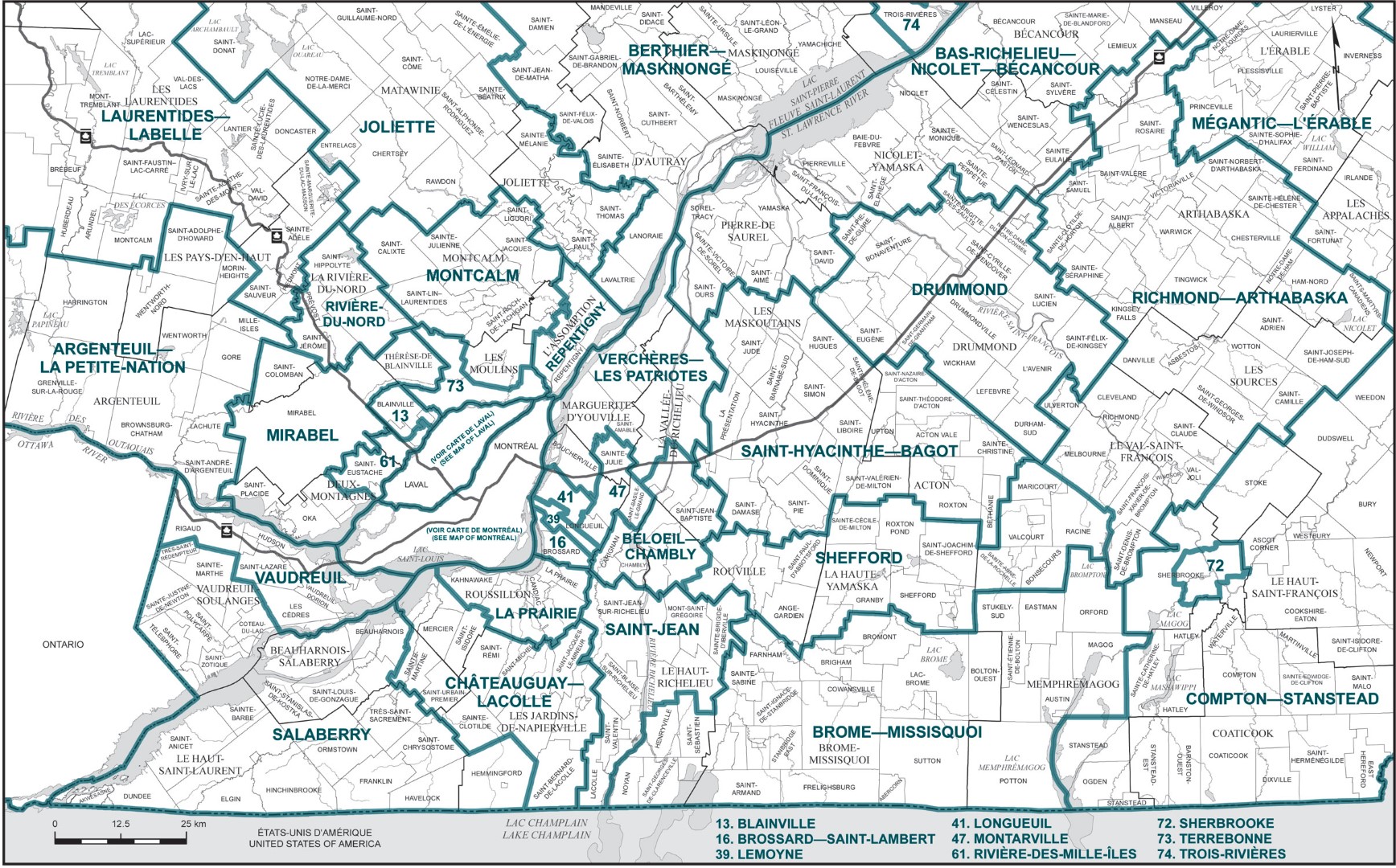 De Chambly-Borduas à Beloeil-Chambly