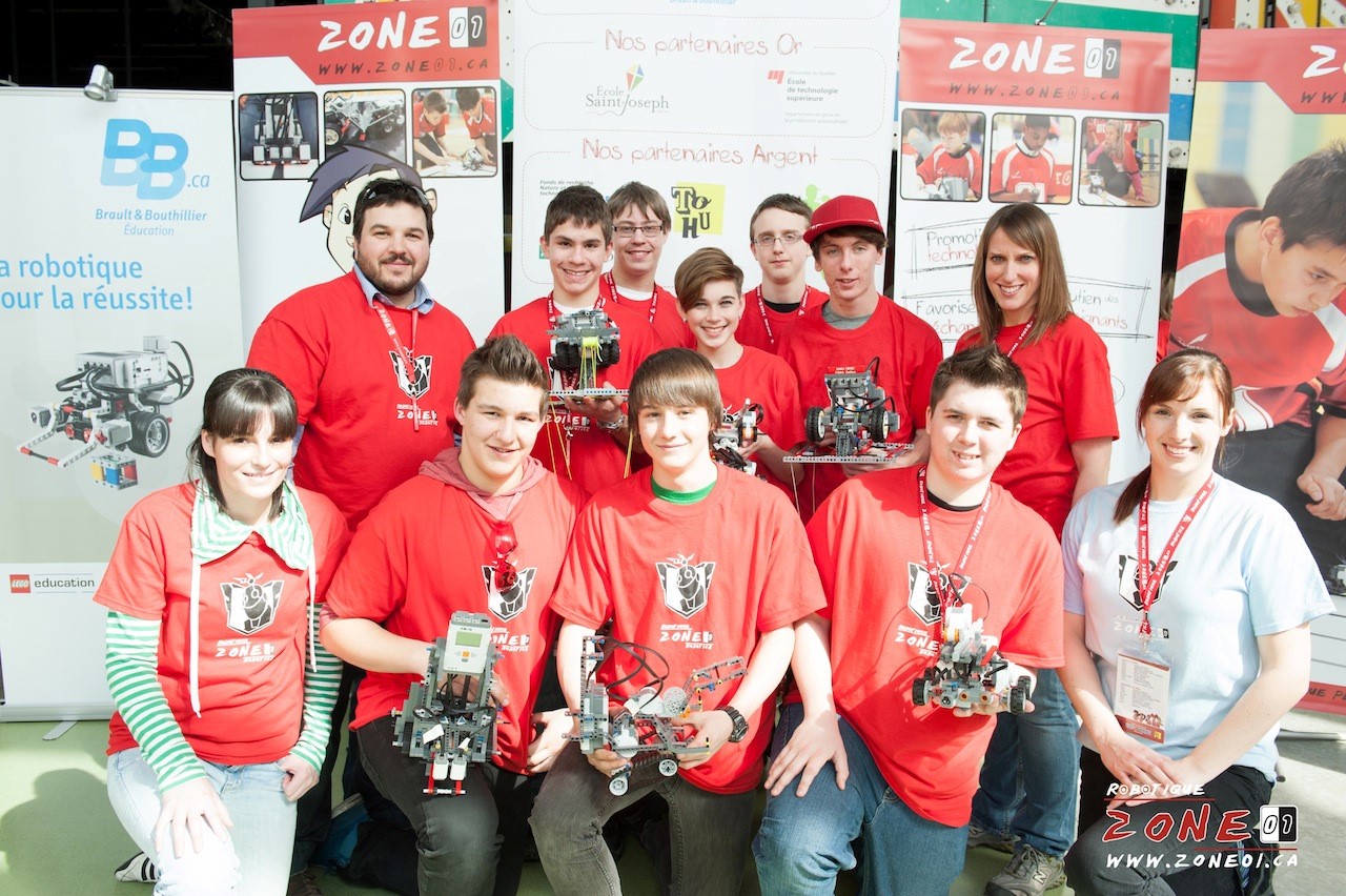 Des élèves d’ici se démarquent lors de la finale provinciale de robotique