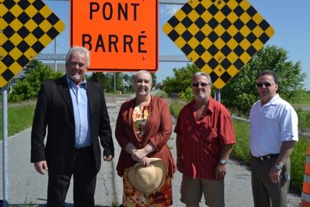 Le pont de la Branche-du-Rapide bientôt accessible