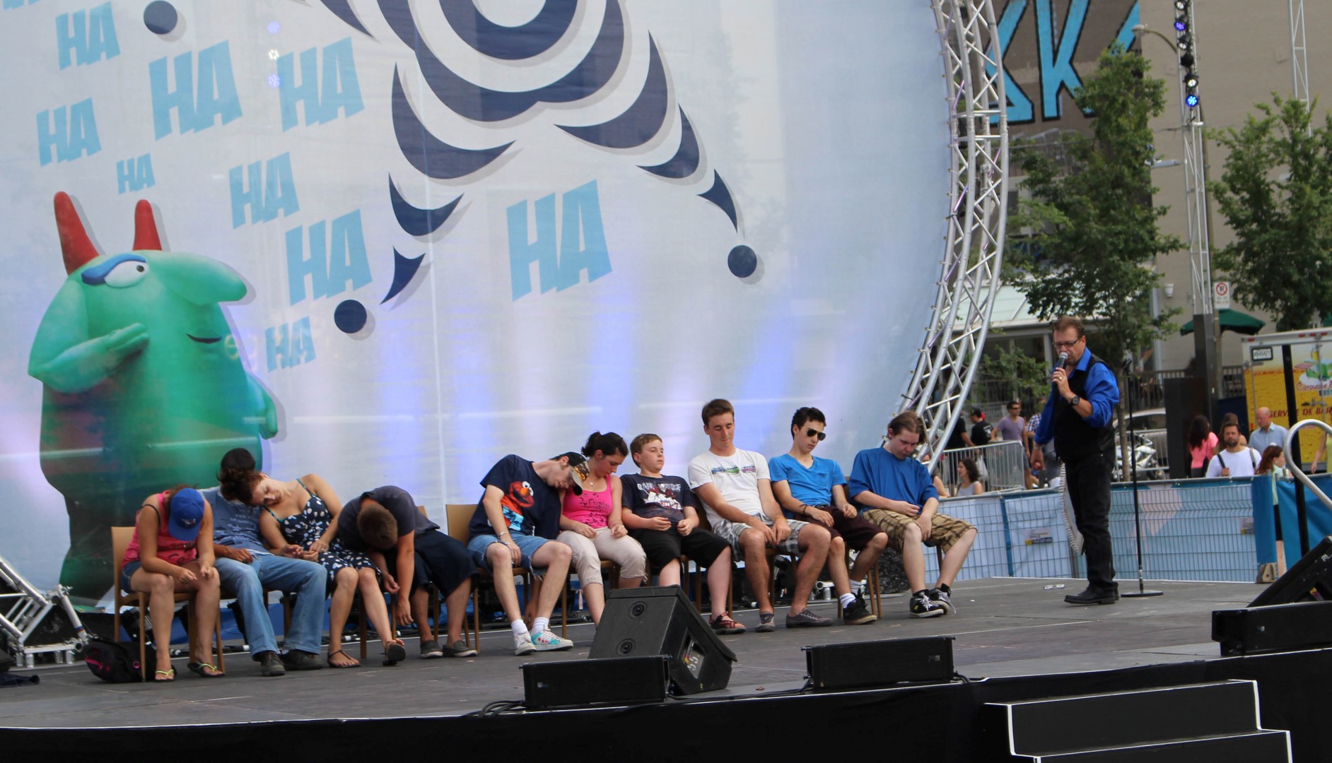 Un hypnotiseur de chez nous au Festival Juste pour rire