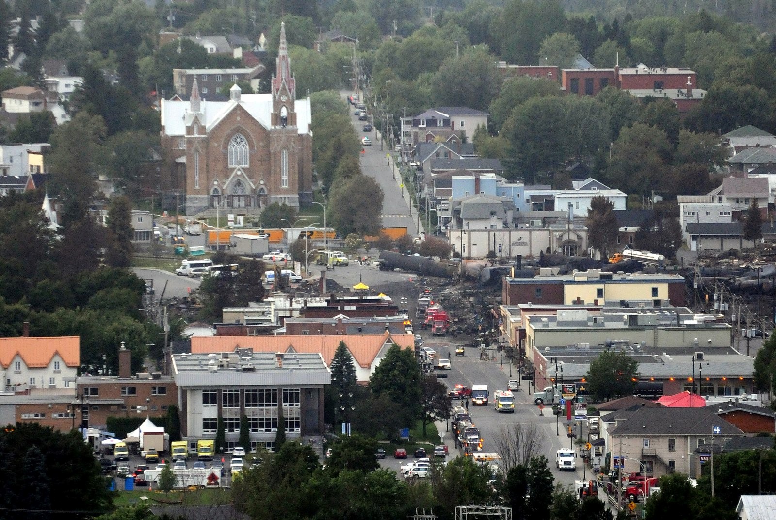 Merci pour votre grande générosité envers Lac-Mégantic!
