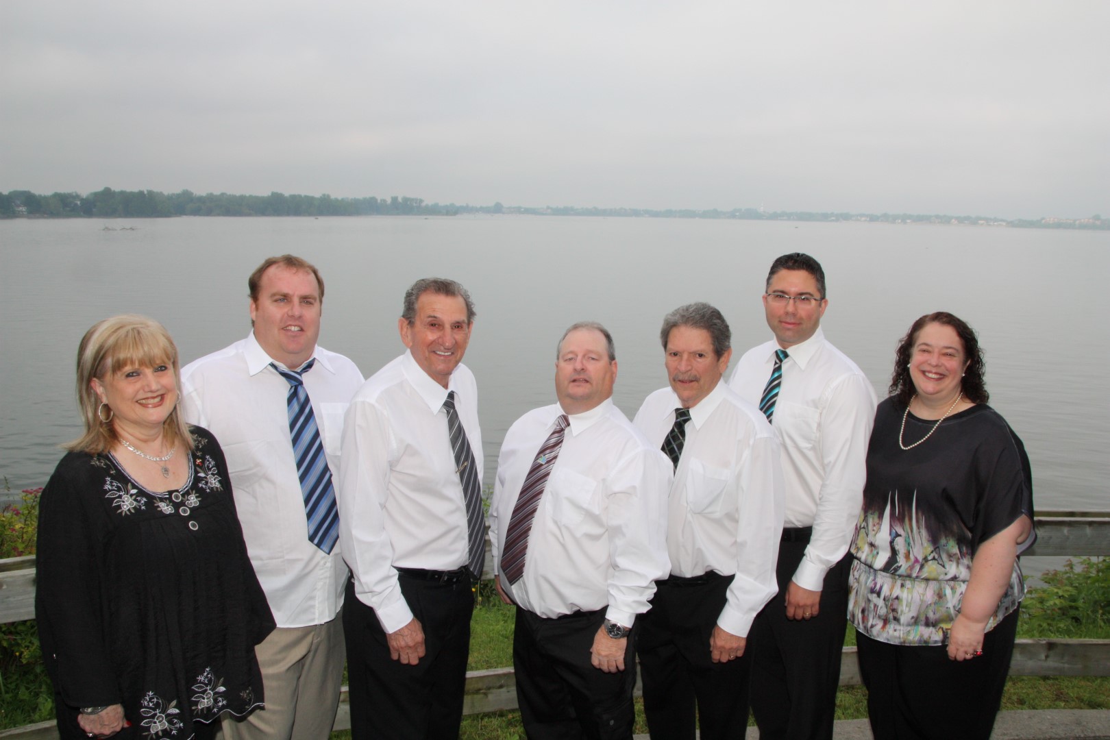 Jocelyne G. Deswarte, Patrice Viens, Réal Picotte, Jean Rioux, René Champagne, Stéphane Faille et Marjolaine Godbout.