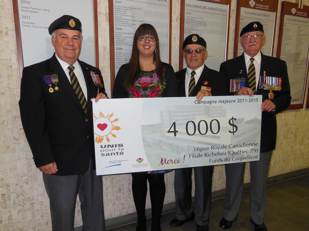 Don généreux pour la Fondation Santé