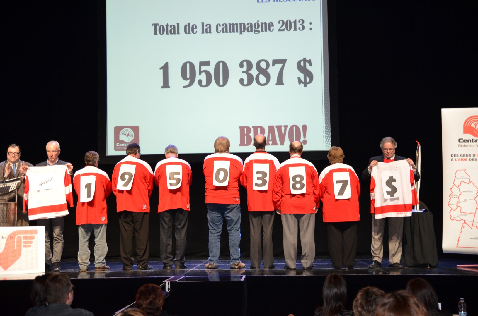 1,95 M $ pour Centraide Richelieu-Yamaska